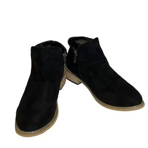 7 For All ManKind Womens Cisco Kid Bootie Black Size 8